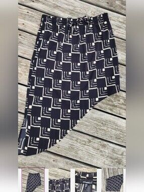 O'Neill Asymmetrical Geo-Print Skirt